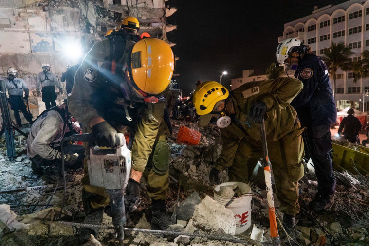 חיפושי המשלחת הישראלית במיאמי