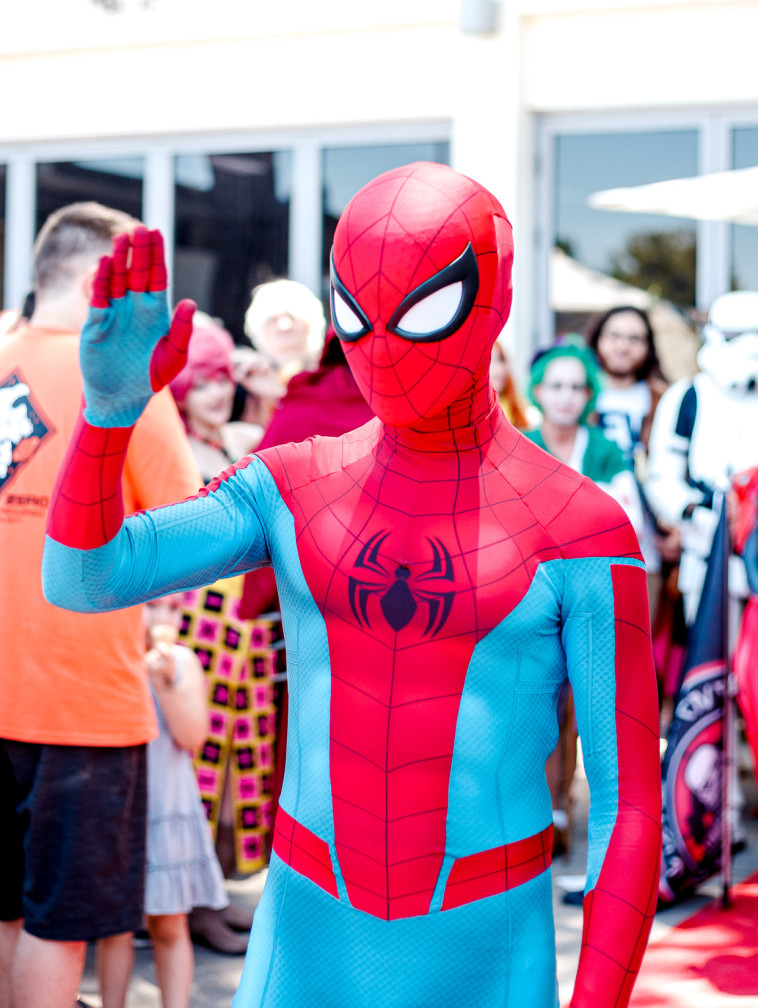 ספיידרמן הגיע ל''קומיקס קון ישראל''