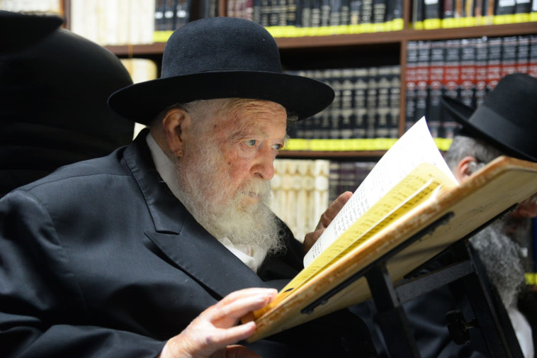 הרב קנייבסקי (צילום: שוקי לרר)