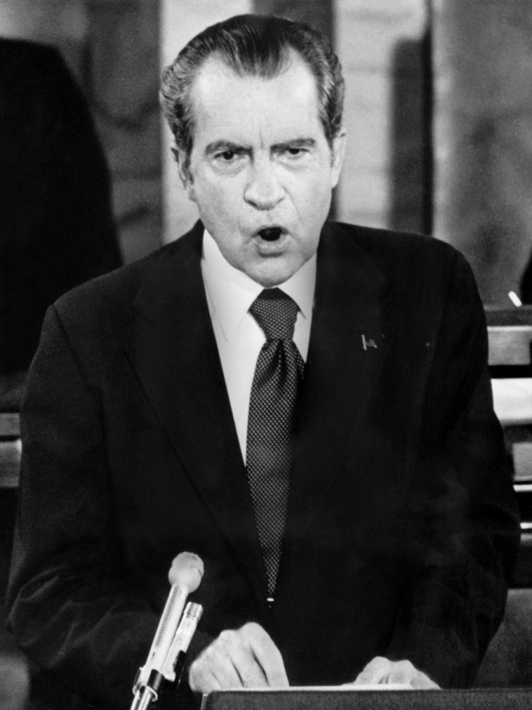 ''היו שסברו שיתבצר בבית הלבן'', ריצ'רד ניקסון (צילום: AFP via Getty Images)