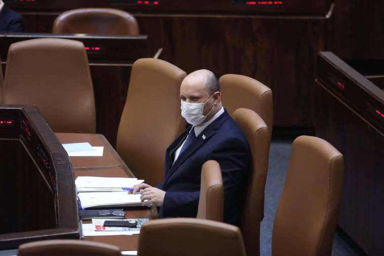 נפתלי בנט במליאת הכנסת 