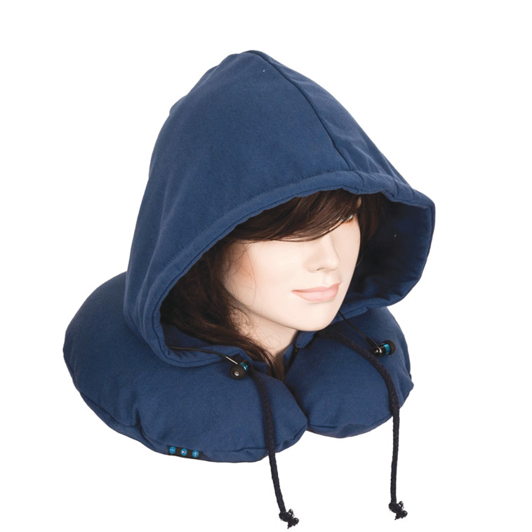 כרית צוואר וקפוצון עם אוזניות בלוטוס מובנות של ברקום מחיר 150-170 שקלים