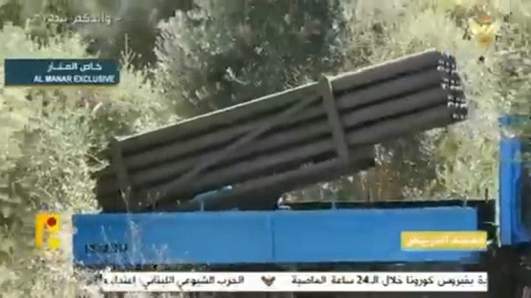 צילום מתוך סרטון התיעוד של חזבאללה