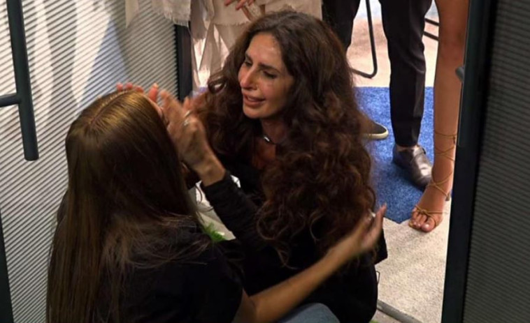 מירי כהן פוגשת את הבת אלין (צילום: צילום מסך רשת 13)