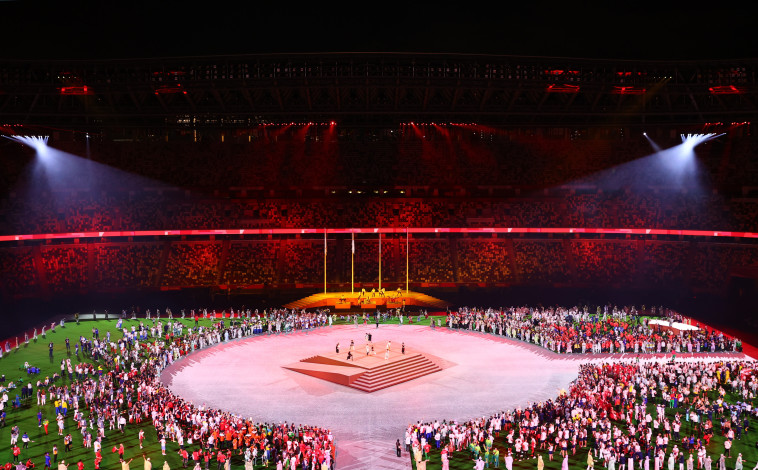 טקס סיום אולימפיאדת טוקיו 2020 (צילום:  REUTERS/Jorge Silva)
