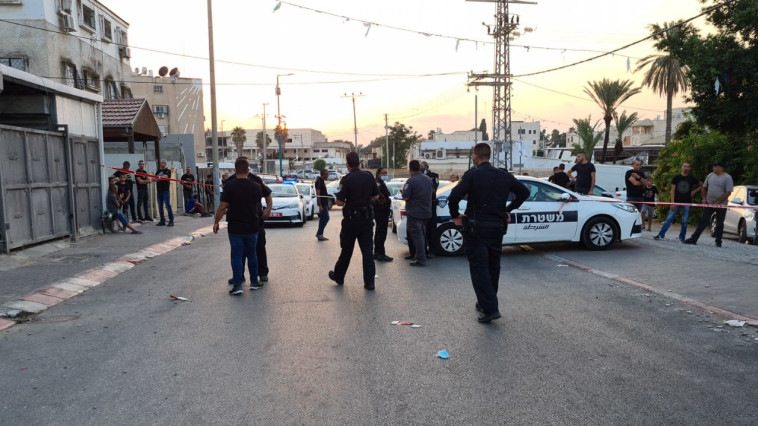 זירת הרצח בלוד