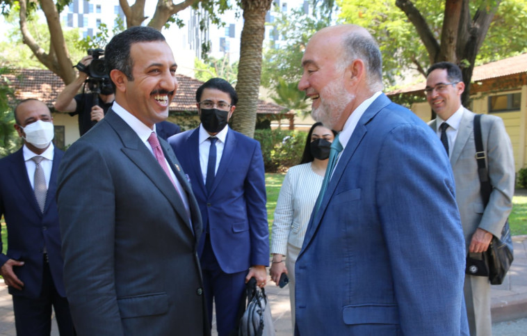 Proshaur et Ben Ahmad (Photo : Oren Shalev)