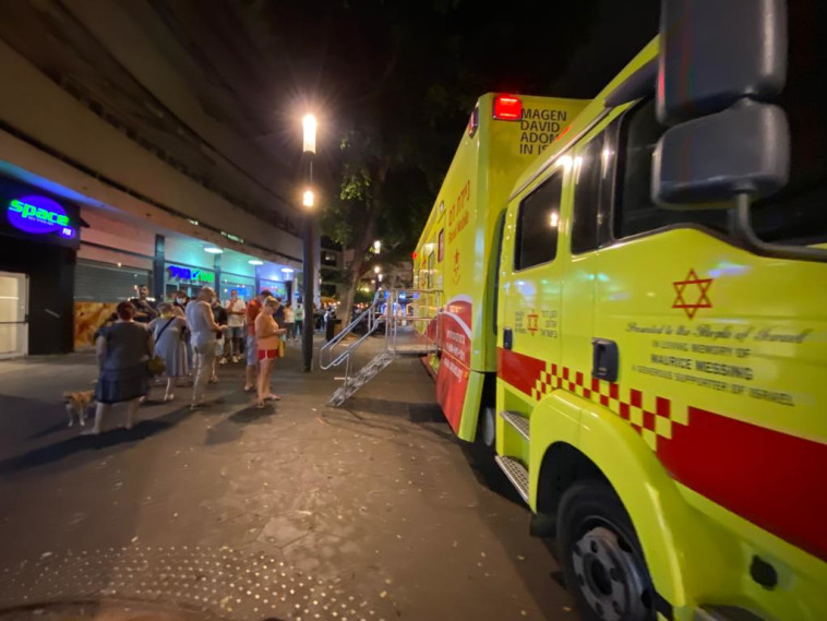 מתחם חיסוני קורונה בתל אביב