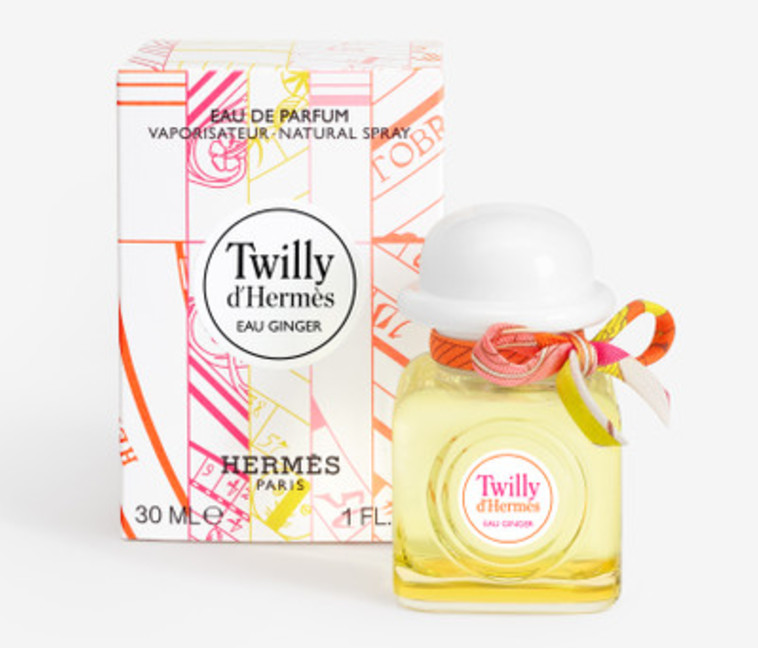 TWILLY D'HERMES EAU GINGER EDP , הרמס. 630 שקל ל-85 מ''ל, להשיג בבלעדיות ב''אפריל''