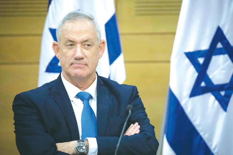 שר הביטחון בני גנץ