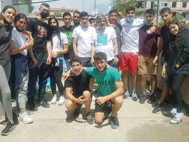 ארז מארח את תלמידי תיכון קשת
