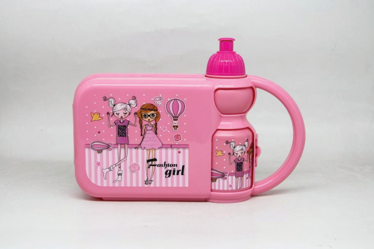 תיק אוכל עם בקבוק מובנה