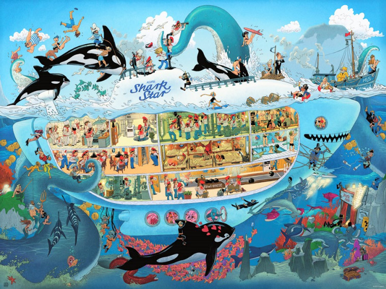 הצוללת צוהלת - פאזל לכל המשפחה