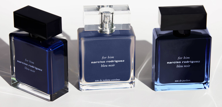 סדרת בשמים לגבר for him blue noir, נרסיסו רודריגז. מחיר: 349 שקל 