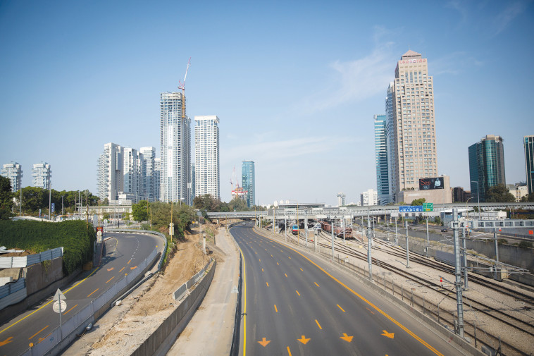 כבישי ישראל ריקים בסגר