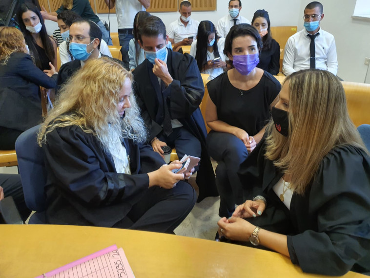 שירה איסקוב בדיון בבית המשפט