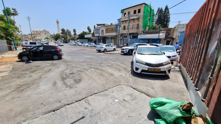 זירת החיסול בלוד