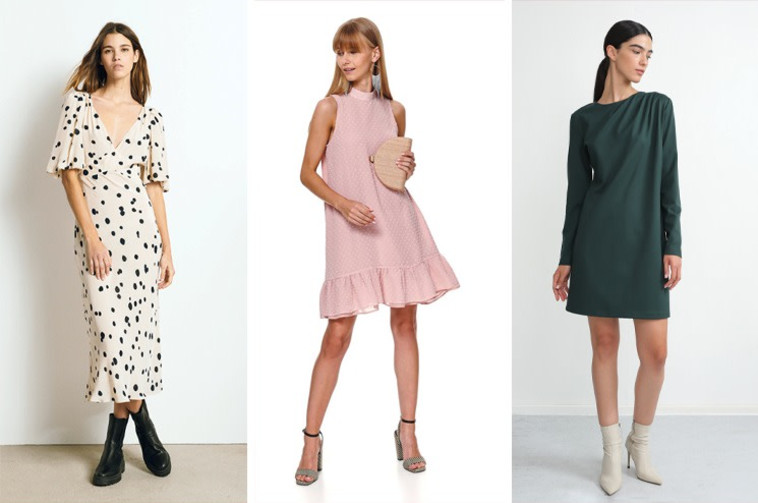 שמלות לחג: מימין רונן חן, SHOESONLINE ומשמאל- BASH לבוטיק 77