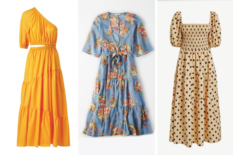 שמלות לחג: מימין אתר NEXT, אמריקן איגל ומשמאל - מנגו