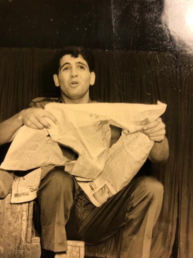 יוסי אלפי בצעירותו