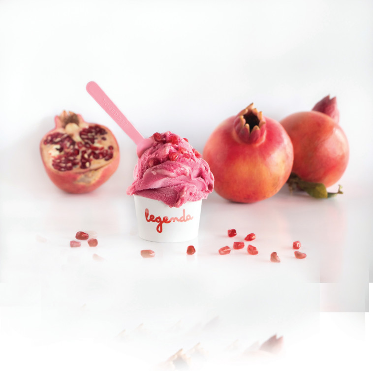 סורבה רימון של רשת לג'ינדה