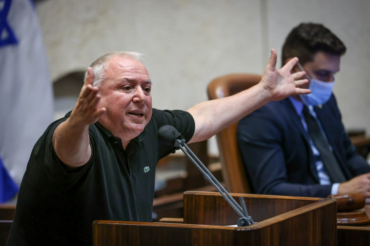 דודי אמסלם במליאת הכנסת