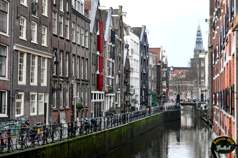 אמסטרדם, קורונה בהולנד (צילום: רויטרס)