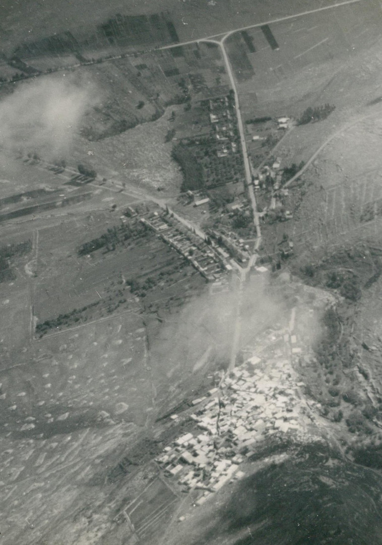 ראש פינה - תצלום אויר 