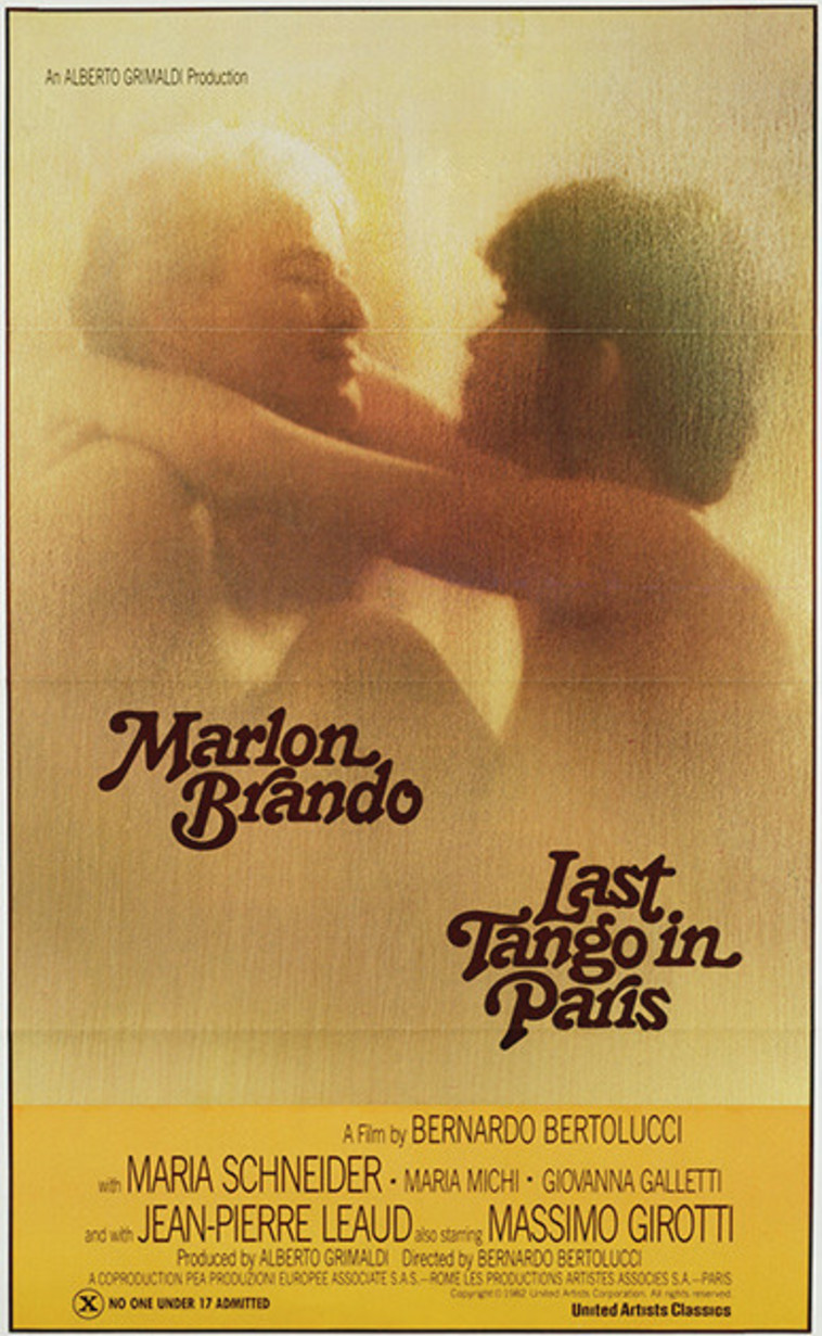 כרזת ''הטנגו האחרון בפריז''