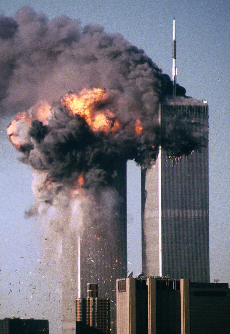 הפיגוע במגדלי התאומים, ה-11 בספטמבר (צילום: רויטרס)