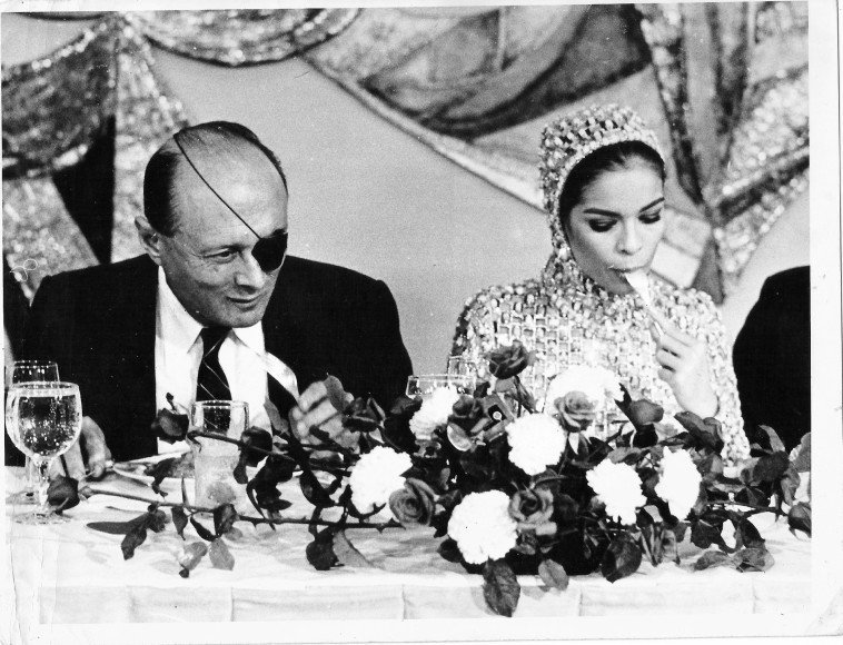 משה דיין וביאנקה ג'אגר