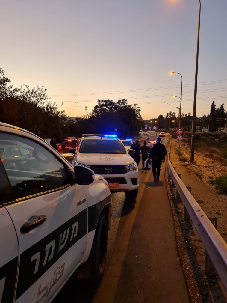 משטרת ישראל חוקרת את אירוע דריסת המתנדב והשוטר בנהריה