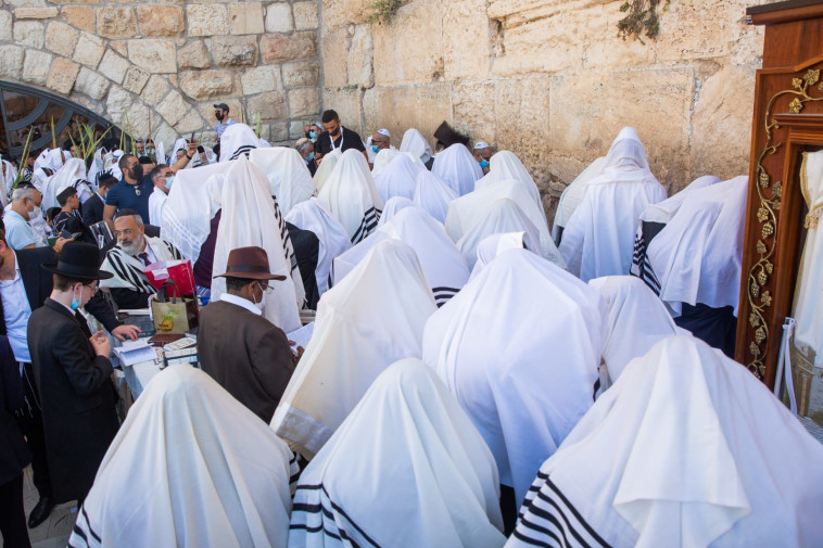 ברכת הכהנים בכותל המערבי