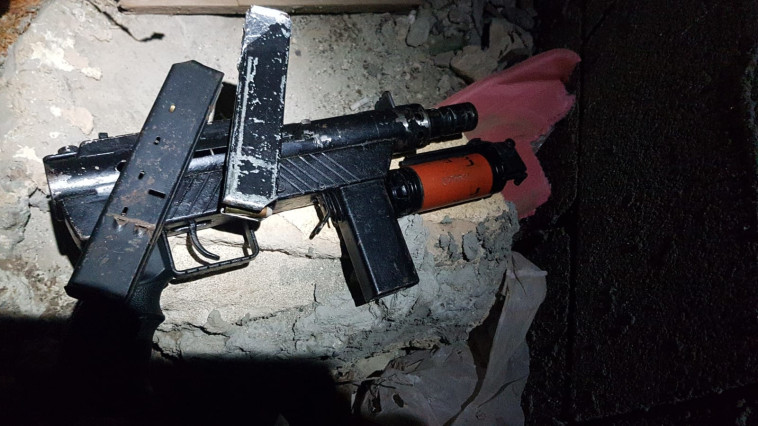 נשק שנתפס במחוז צפון