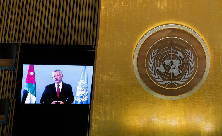 מלך ירדן בעצרת האו''ם