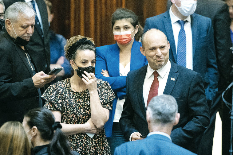 עידית סילמן ונפתלי בנט