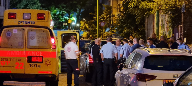 תיעוד מזירת הרצח בפתח תקווה