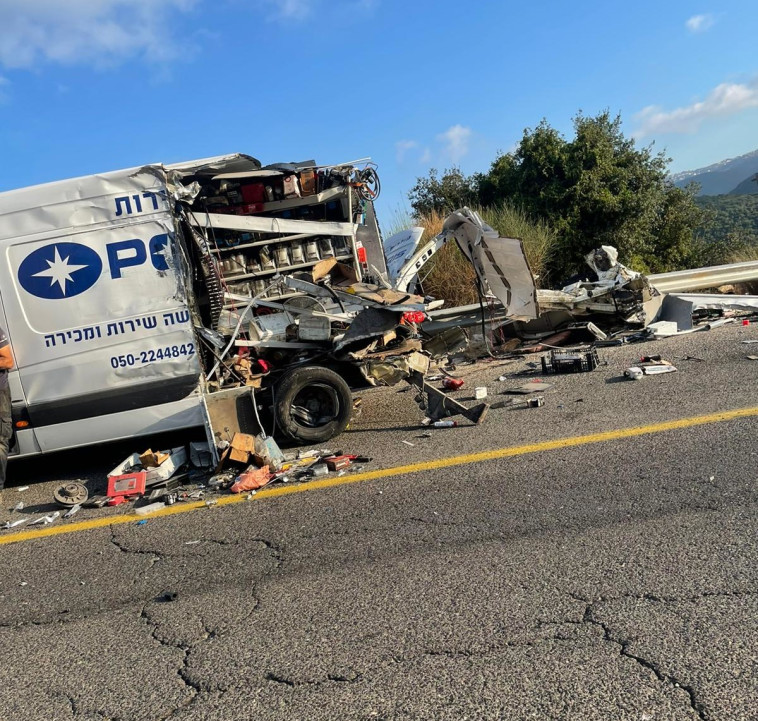 תאונת הדרכים בצפון