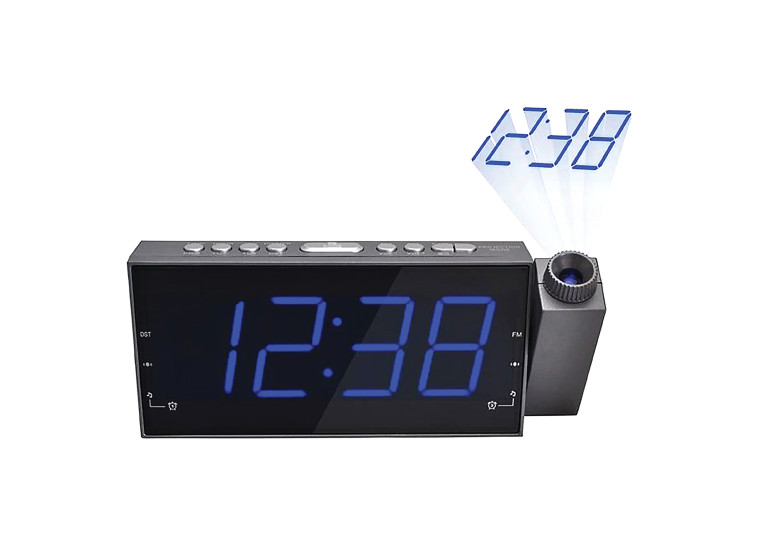 רדיו שעון מעורר 230v עם מקרן pcr-3155. מחיר 279