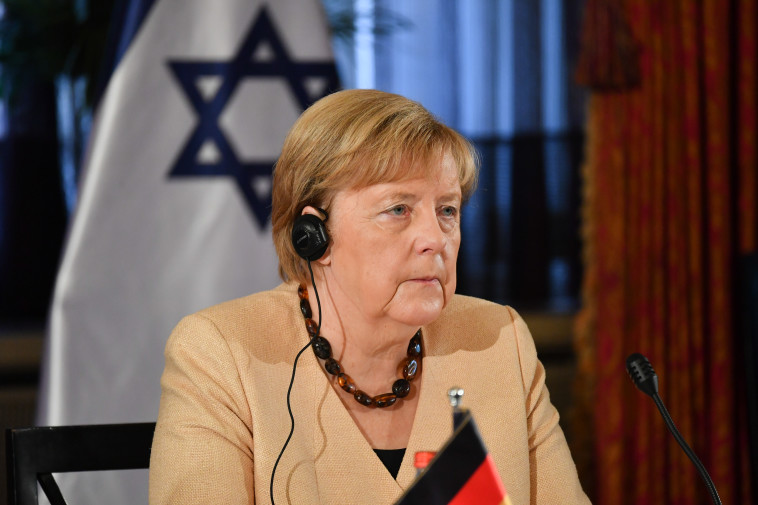 אנגלה מרקל בביקור בישראל