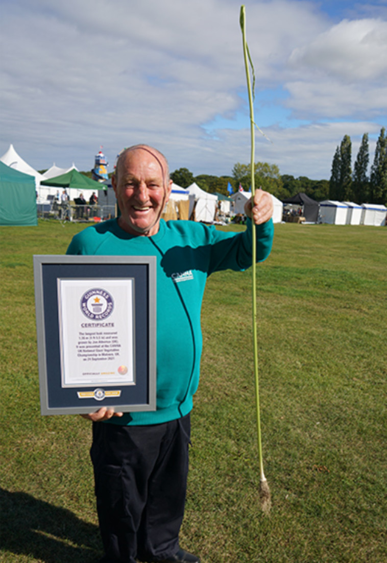 הכרישה הארוכה ביותר 