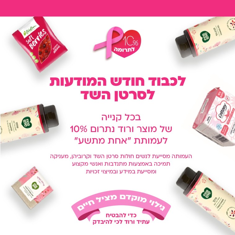 פרוייקט תרומה של חברת אורגניקזון 