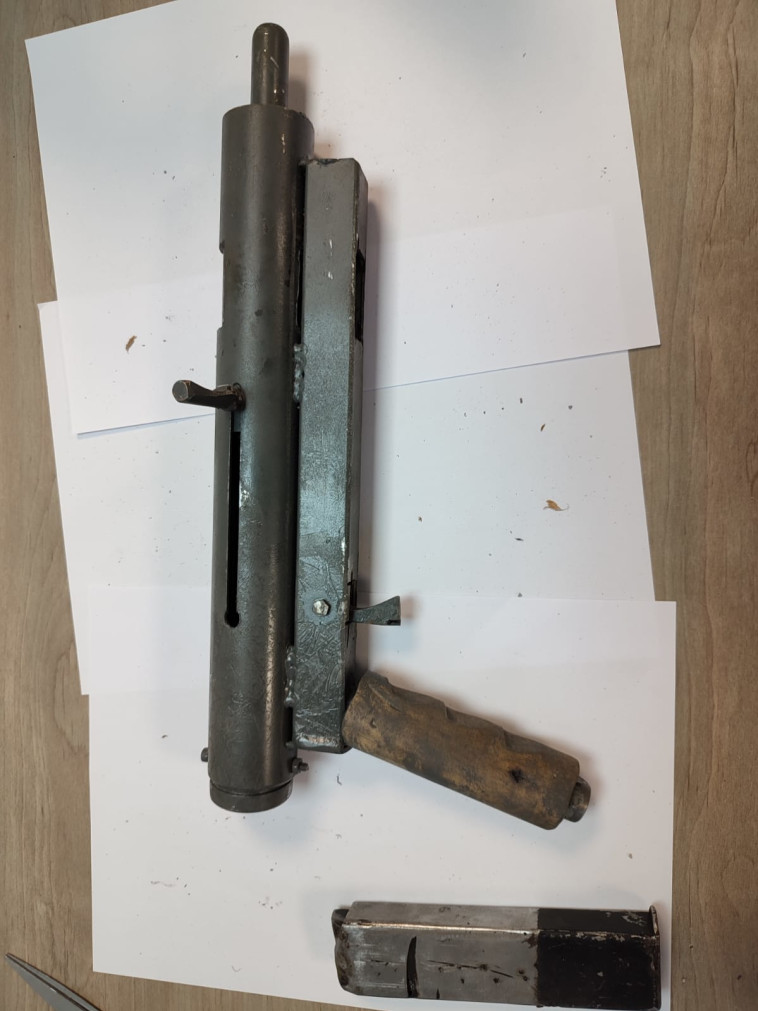 הנשק הלא חוקי שנתפס