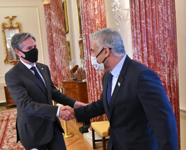 יאיר לפיד ואנתוני בלינקן