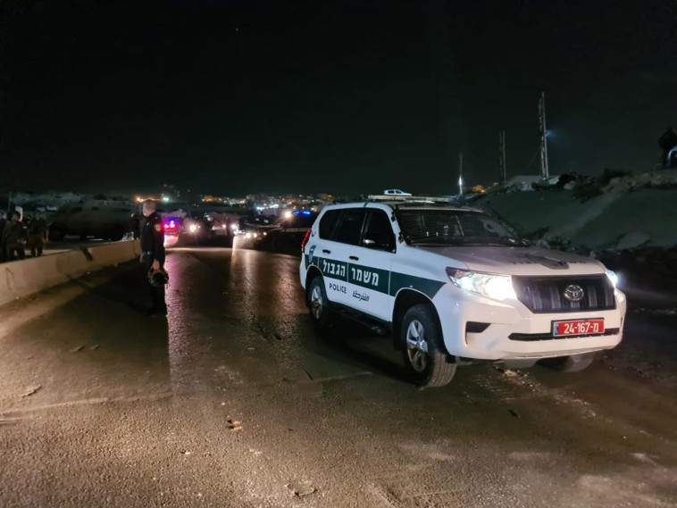 כוח מג''ב בזירת האירוע