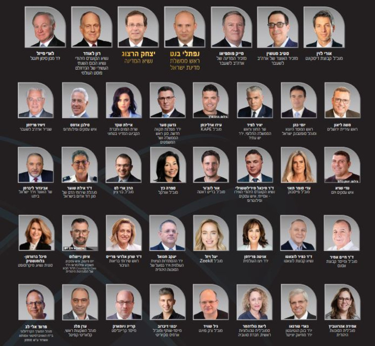 משתתפי כנס הג'רוזלם פוסט