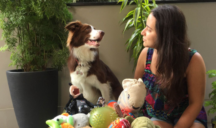 הכלבה גאיה ובעליה איזבלה