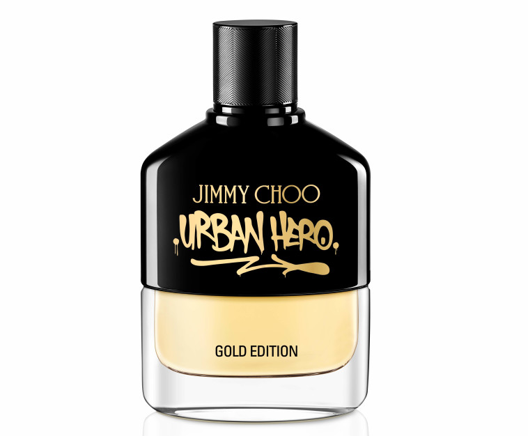 בושם לגבר urban hero gold edition, ג'ימי צ'ו. מחיר: 299 שקלים
