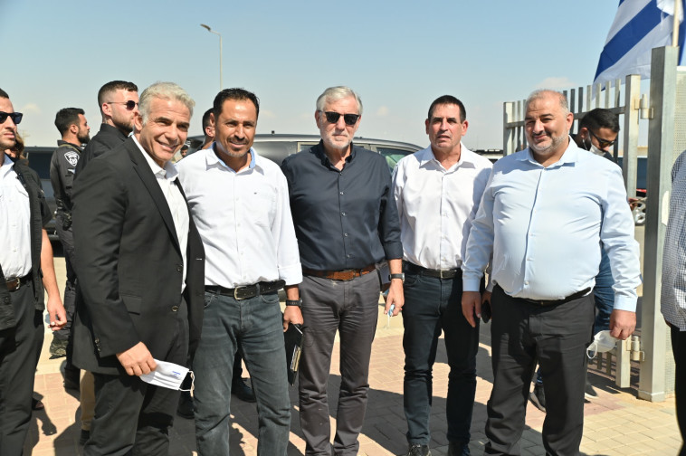 ביקור השרים ביישובי הפזורה הבדואית