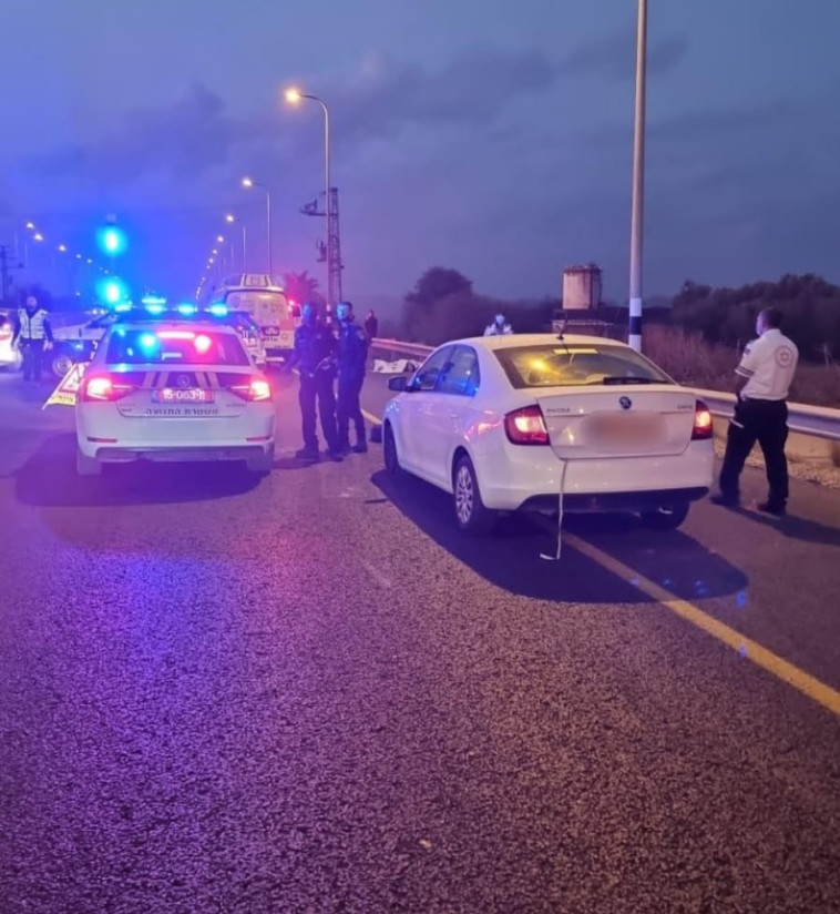 זירת התאונה